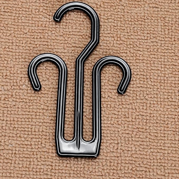 ARTIBETTER 25pcs Plastic Shoe Display Hooks Hanging Organizer for Drying Slippers and Shoes for Home and Mall Storage