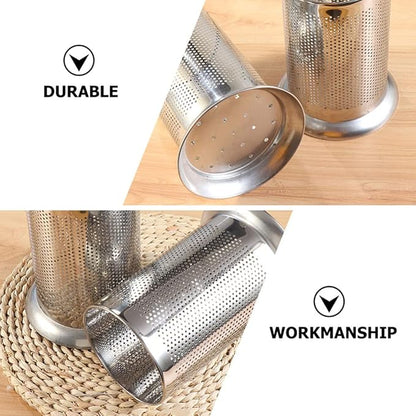 Cabilock 2Pcs Stainless Steel Chopstick Cages with Mesh Design Kitchen Tableware Drying Racks Holders for Utensils Premium Kitchen Supplies