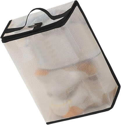 PVC Shoe Organizers for Travel with Meshes Design to Odors Ideal for Suitcases Backpacks and Home Closet Storage Hanging Shoe Organizers