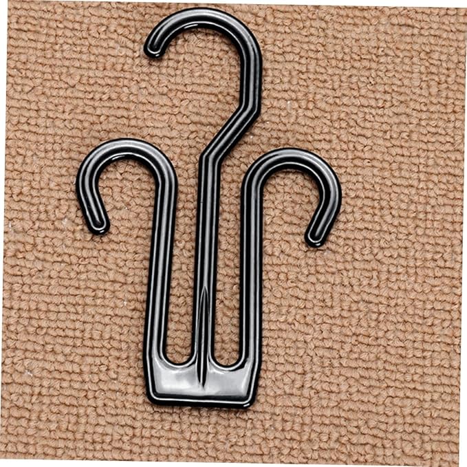 Unomor 25Pcs Multifunctional Hanging Shoe Hanger Drying Rack for Slippers Sports Shoes Boots Sturdy Plastic Design with Easy Drainage for Home Closet Laundry Storage