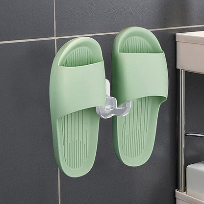DUDOK Transparent PP Wall Mounted Shoe Hook, Space-Saving, Modern, Non-Drilling, Easy Install, 1 Hook, Bathroom, Door, Living Room