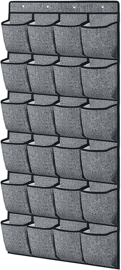 24 Pocket Storage Bag Spaces Saving Shoes Pouch Door Shelf Hanger Holder Shoes Hanging Rack for Living Room Bag Organizer