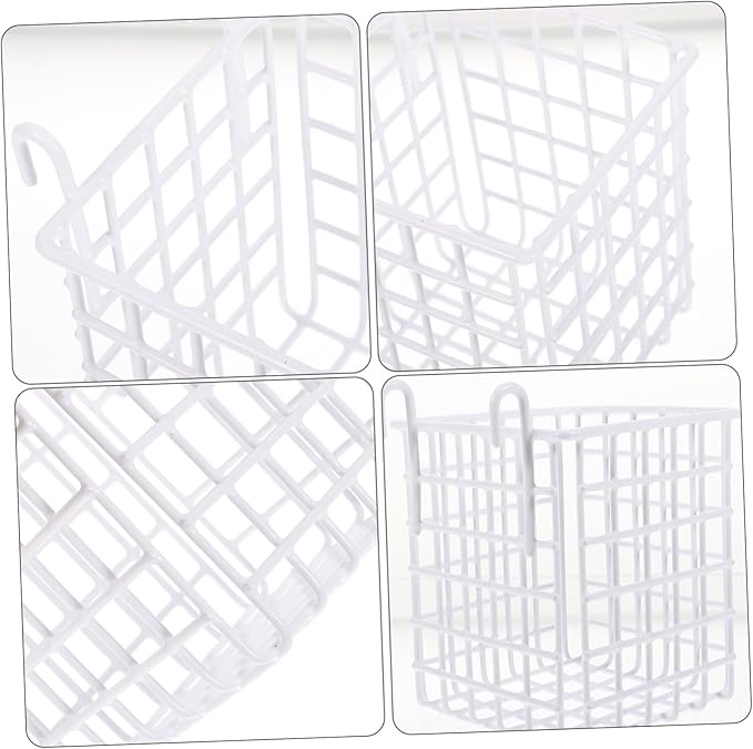 SOLUSTRE Cabinet Basket over The Door Organizer Wire Basket Storage Rack for Kitchen Bathroom Bedroom Sturdy