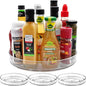 Amolliar Lazy Susan Organizer, 11" 4 Pack, Turntable for Cabinet, Kitchen, Fridge, Pantry Organizer and Storage, Countertop, Bathroom, Vanity, Rotating Tray, Condiment Spice Rack, Under Sink Organizer