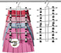 DAMITA Skirt Pants Hangers with Clips Space Saving Hanging Closet Organizer 6 Tiers Hanger with 360° Swivel Hook, Finger-Safe Design- College Dorm Room Apartment Essentials 1-Pack