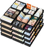 DIMJ Drawer Organizer Clothes Storage - 26 Pack Baby Dresser Organizer for Nursery, Foldable Closet Drawer Organizer Bins for Bedroom Organization, Fabric Storage Dividers for Socks, Underwears, Bras