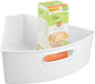 iDesign Lazy Susan kitchen Cabinet Organizer Storage Binz 1/6, White