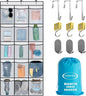 Magnetic Cruise Door Organizer,15 Large Durable Pockets，Upgrade Over The Door Organizer For Cruise Ships,Cruise Essentials 2026，Shoe Rack For Door,3 Strong Anti-Scratch Magnets, 9 Hooks