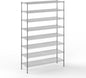 18" Deep x 54" Wide x 86" Height Wire Shelving Kit | 8-Tier | NSF Commercial Storage Rack Unit