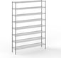 14" Deep x 60" Wide x 86" Height Wire Shelving Kit | 8-Tier | NSF Commercial Storage Rack Unit
