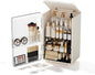 Makeup Organizer for Vanity,Perfume Organizer Display Case,Large Plastic Drawer Storage,White Multi-Function Brush Organizers Storage for Bathroom Countertop (White)