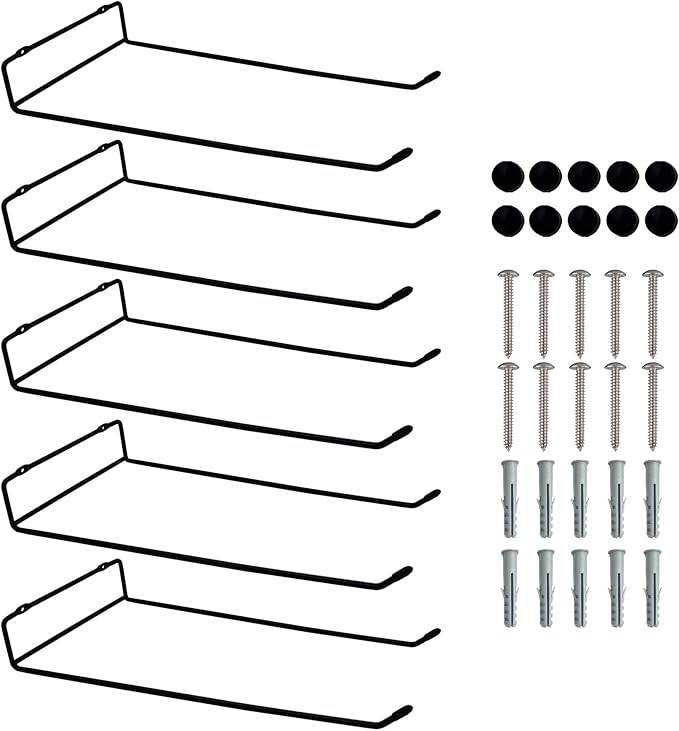 YYST Cowboy Hat Rack Holder Organizer Bracket 5/PK- No Cowboy Hat