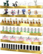 6 Pack Wall Mounted Acrylic Nail Polish Organizer Rack 15 Inch Gold Mirror Nail Polish Shelf with Removable Ends Multi-Purpose Shelf for Essential Oils Cosmetics Storage Display for Salon Bathroom