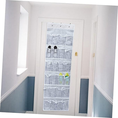 Zerodeko Hanging Shoe Storage Mount Door Organizer Nonwoven Bag Hooks Storage Organizer Pouch