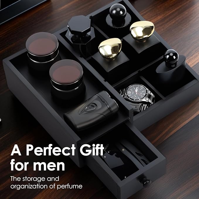 Cologne Organizer For Men,Perfume Organizer,Bathroom Organizers,Bathroom Counter,Perfume Stand,Cologne Stand,Cologne Tray,Dresser Top Organizers,Mens Room Decor,Gifts for Men