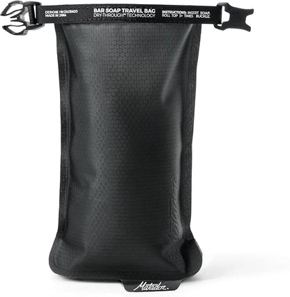 Matador Soap Bar Case - Waterproof & Leakproof; Quick Dry Pouch for Standard Soap, Shampoo & Conditioner Bars