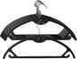 AYO Suit Hangers, Set of 10, Non-Slip, Multi-Functional Storage Hanger, Hanger, 360 Degree Rotating Hook, Laundry Hanger, Space Saving, Includes Connecting Hooks, Jacket Hanger, Ultra Thin, Wet and