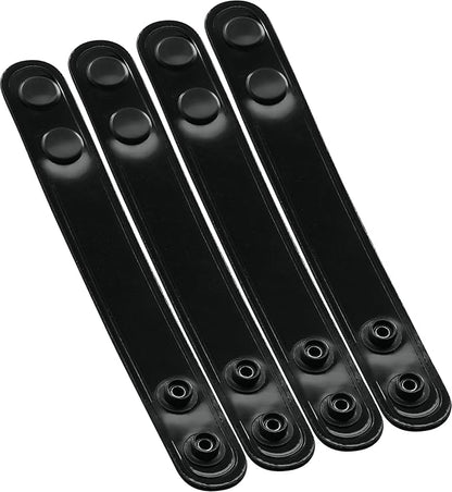 Perfect Fit Shield Wallets Duty Belt Keeper with Double Snap Closure (Pack of 4)