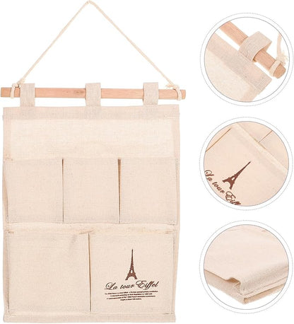 Garneck Over The Door Folder Over The Door Organizer Over The Door Bag Over The Door Storage Pocket Wooden, medium