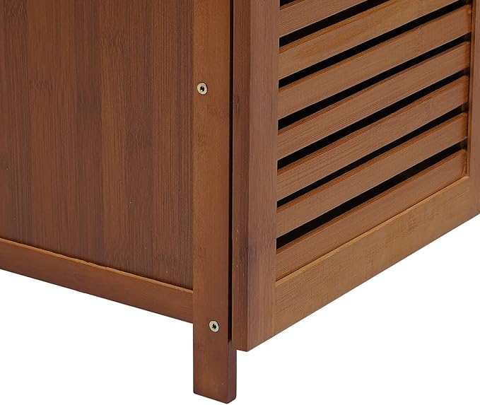 7-Layer Bamboo Shoe Storage Rack, Multi-Functional Freestanding Shoe Rack, Wooden Entrance Shoe Rack, Separate Shoe Rack/Shoe Storage Cabinet/Shoe Rack/Storage Cabinet (Brown)