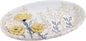 Avanti Linens - Vanity Tray, 100% Hand-Painted Resin Bathroom Accessories, Floral Home Decor (Marielle)