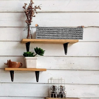 Small Storage Basket Wicker Baskets for Organizing with Handle Decorative Storage Bin for Countertop Toilet Paper Basket for Toilet Tank Top Small Baskets,Light Grey