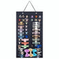 Women Hanging Hair Clip Organizer Display Hair Bows Stand Hanger Claw Clip Storage (Black)