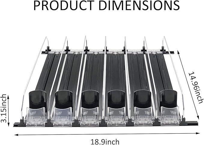 Soda Dispenser Display with Smooth and Fast Pusher Glide