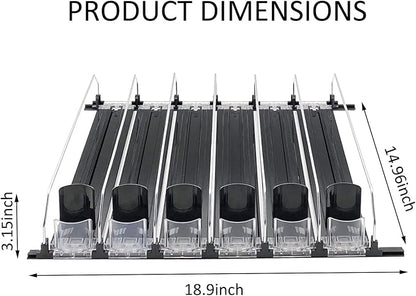 Soda Dispenser Display with Smooth and Fast Pusher Glide