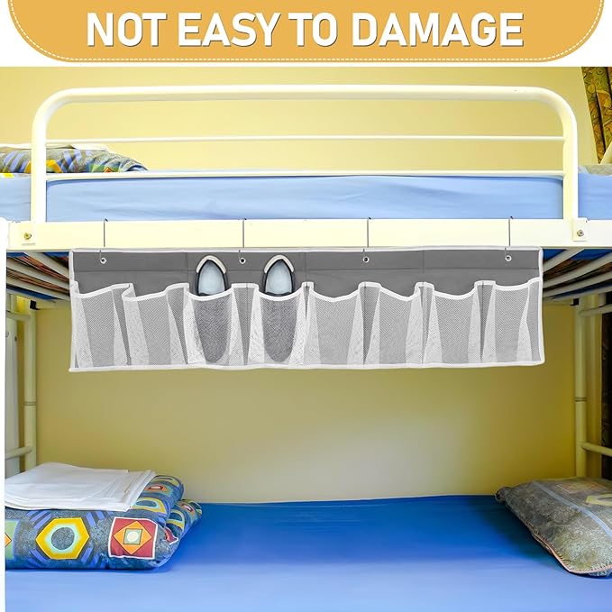 PRETYZOOM Hanging Shoe Rack for Bedside over Door Organizer Mesh Storage Bag Rv Storage Breathable Space-saving Easy Access