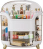 Large Capacity Makeup Organizer Countertop Vanity Organizer for Waterproof and Dustproof Skincare, Multi-Style, Clear