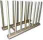 Handmade in USA - Art Storage Rack - Several Sizes Available- Art Canvas Storage (18.5" x 8" With 12" Tall Dowels)