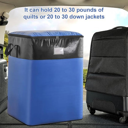 Upgrade Moving Bags Heavy Duty Extra Large,Heavy-Duty Storage Bags – Alternative to Moving Boxes, Plastic Storage Bins, Mattress Bags for Moving & College Essentials (blue, 180L)