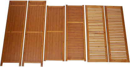 7-Layer Bamboo Shoe Storage Rack, Multi-Functional Freestanding Shoe Rack, Wooden Entrance Shoe Rack, Separate Shoe Rack/Shoe Storage Cabinet/Shoe Rack/Storage Cabinet (Brown)