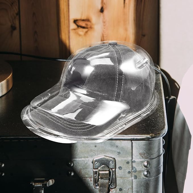 MAGICLULU Baseball Cap Display Holder Dust Cover Adjustable Hat Support Stand for Travel and Home Use Cap Organizer for Baseball Hats Sturdy Storage Solution