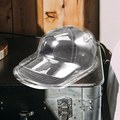 MAGICLULU Baseball Cap Display Holder Dust Cover Adjustable Hat Support Stand for Travel and Home Use Cap Organizer for Baseball Hats Sturdy Storage Solution