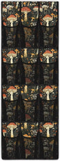 Mushrooms Over The Door Shoe Organizer 12 Pockets Wall Hanging Storage for Office Black Door Hanger Organizer Mesh Fabric Shoe Holder Hanger