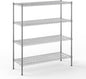18" Deep x 48" Wide x 54" Height Wire Shelving Kit | 4-Tier | NSF Commercial Storage Rack Unit