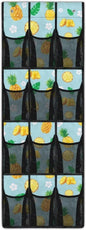 Pineapples Over the Door Shoe Organizer,Behind Door Shoes Hang Holder Rack,Hanging Shoe Storage Hanging Bag Space Saver