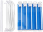 5pcs Fridge Drink Dispenser, Automatic Pusher Glide Self Pushing Soda Can Dispenser Water Bottle Drink Dispenser for Kitchen (Blue)