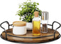 LAMU Lazy Susan Organizer, 12'' Lazy Susan Turntable for Cabinet, Table Top, Kitchen, Countertop, Bathroom, Pantry, Spice Organization, Wooden,1 Pack