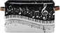 Black White Music Rectangular Storage Basket Organizer Bin Shelf Baskets For Clothes Gifts For Home Office Dorm