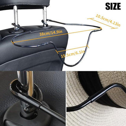 Cowboy Hat Holder, Car Hat Holder, Cowboy Hat Holder Rack for Truck SUV Car, Black