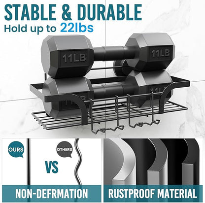 TAILI Shower Caddy Suction Cup 2 Pack, Heavy Duty Bathroom Basket, Bath Shelves for Inside, Stainless Steel Shower Holder for Bathroom Storage & Home Decor,Black