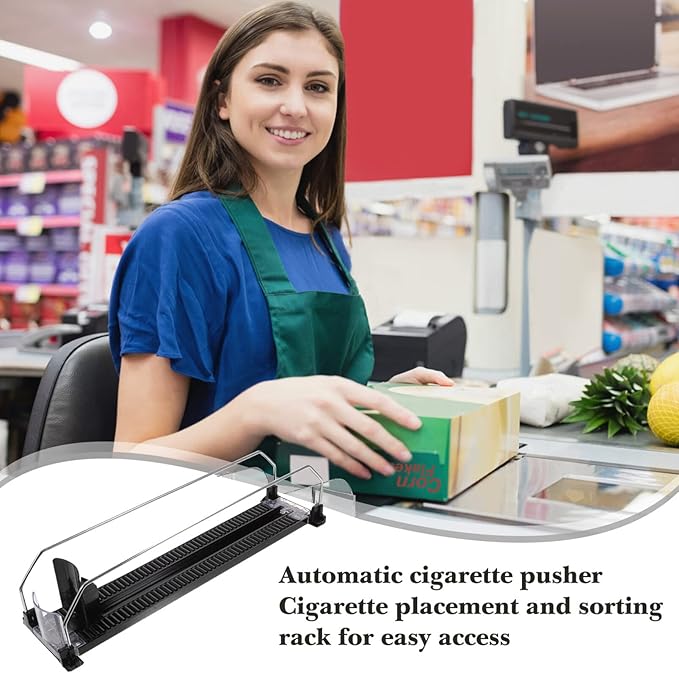 OSALADI Propeller Beverage Slide Out Rack Drink Dispenser for Fridge Drink Display Holder Glide Pusher Fridge Can Soda Can Lids Plastic Trays Shelf Pusher Machine Drinks Carriage To Rotate