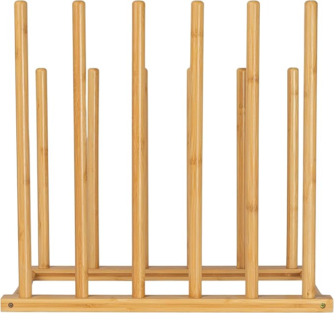 Bamboo 6 Pair Boot Rack, Natural