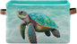 Sea Turtle Beach Large Storage Basket Cube Storage Bin Canvas Fabric Organizer Handles Collapsible Decorative for Clothes Toys Bedroom