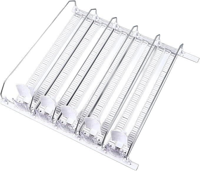 38cm Fridge Drink Dispenser Adjustable Refrigerator Self Pushing Soda Can Dispenser for Beer Can (5PCS)