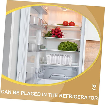 Fridge Beer Can Organizer Beverage Storage Holder for Efficient Fridge Space Management Multi-functional Canned Food Storage for Soda Beer