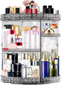 Makeup Organizer 360 Degree Rotating 7 Adjustable Layers Large Capacity Cosmetic Organizer Transparent Make Up Organizers and Storage